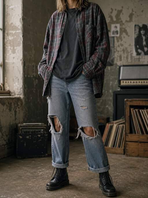 Grunge Flannel