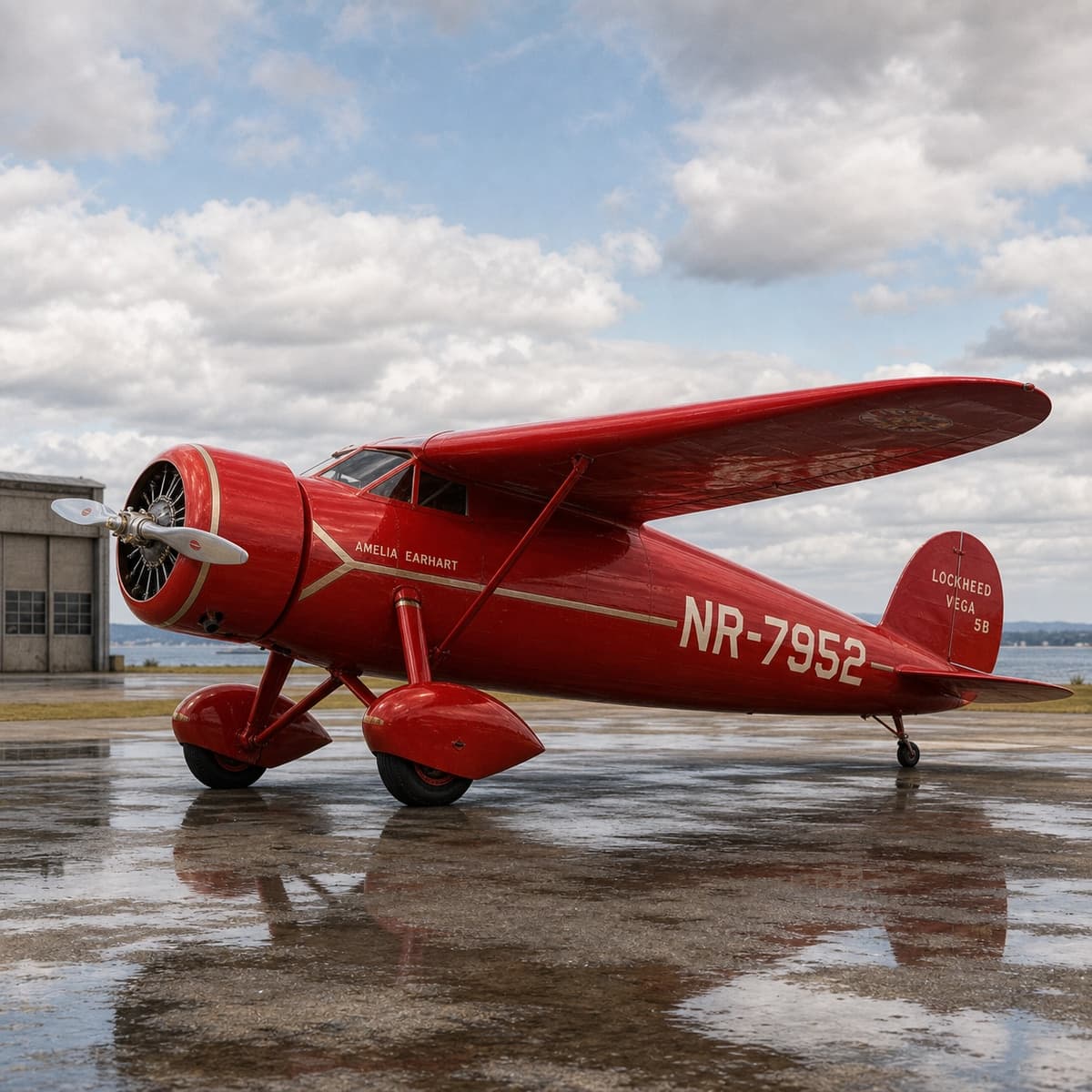 Amelia Earhart Solo Atlantic Flight (milestone, 1932)