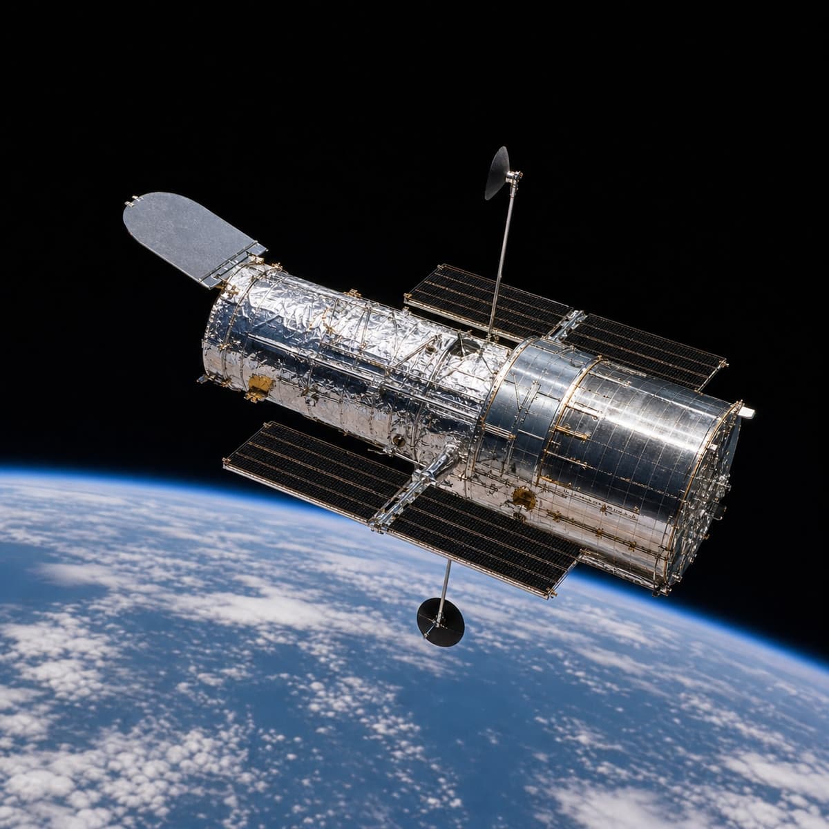 Hubble Space Telescope (milestone, 1990)