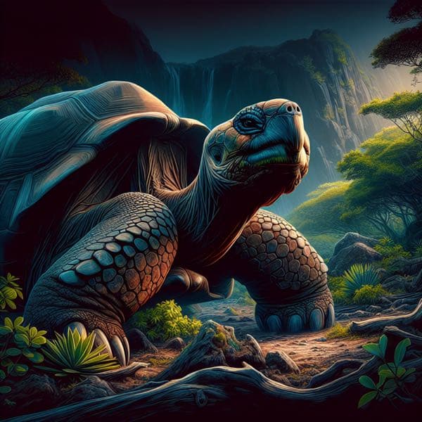 Aldabra giant tortoise