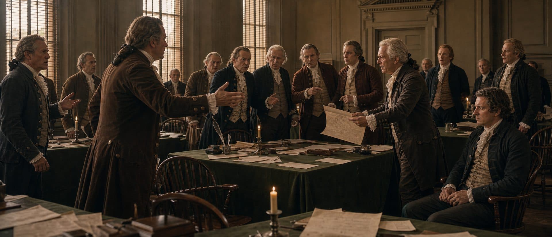 Congress deleted roughly a quarter of Jefferson's draft, including a passage denouncing the slave trade, to keep South Carolina and Georgia in agreement.