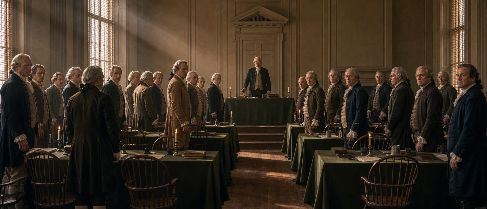 On 2 July 1776 Congress voted to approve independence — 12 colonies in favor, New York abstaining. John Adams predicted 2 July would be the day celebrated.