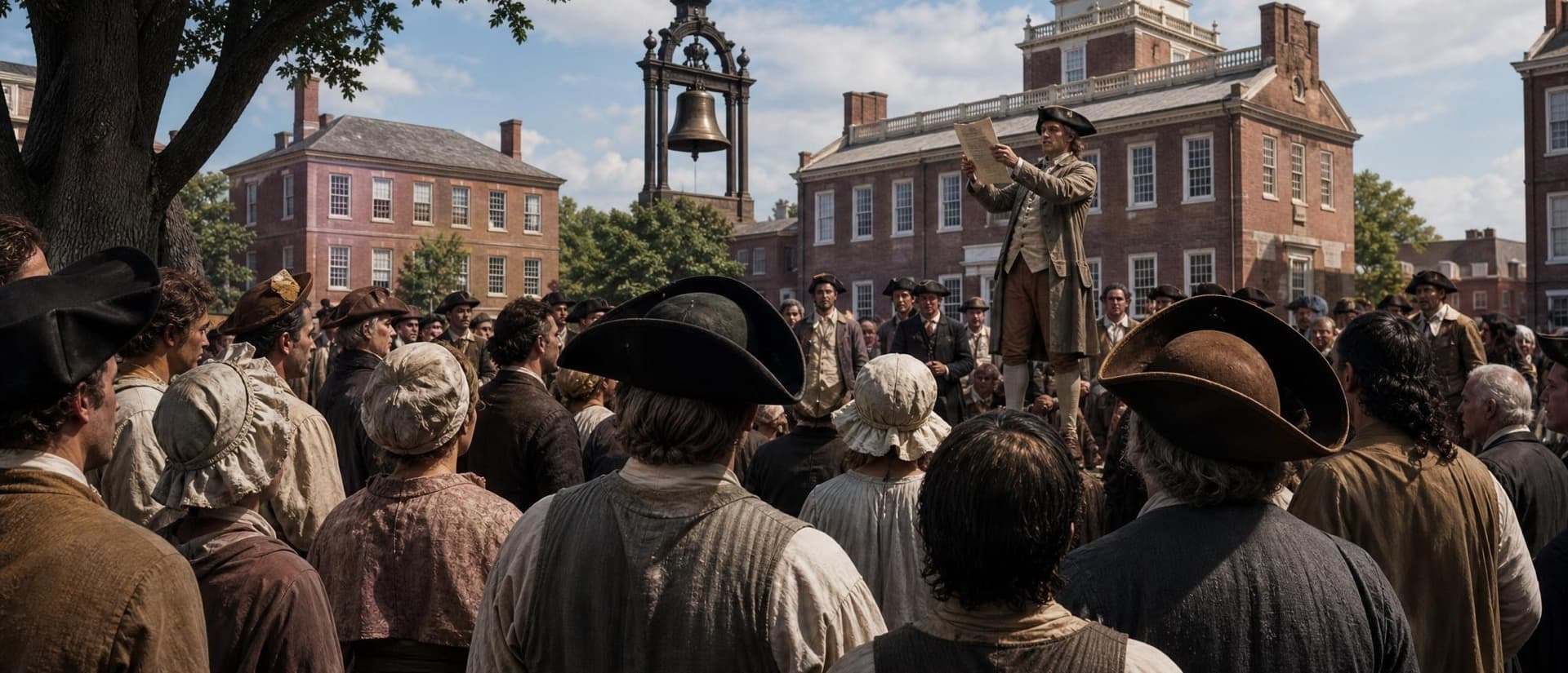 The first public reading in Philadelphia took place in the State House yard on July 8, 1776.