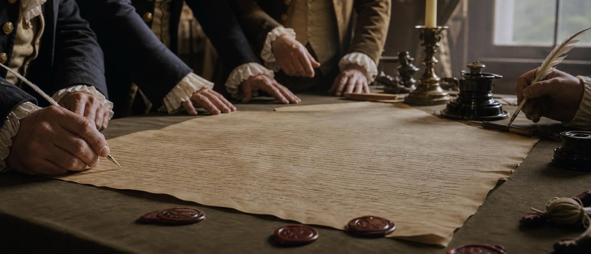 Congress ordered an engrossed parchment copy on July 19; most delegates signed it on August 2, 1776.