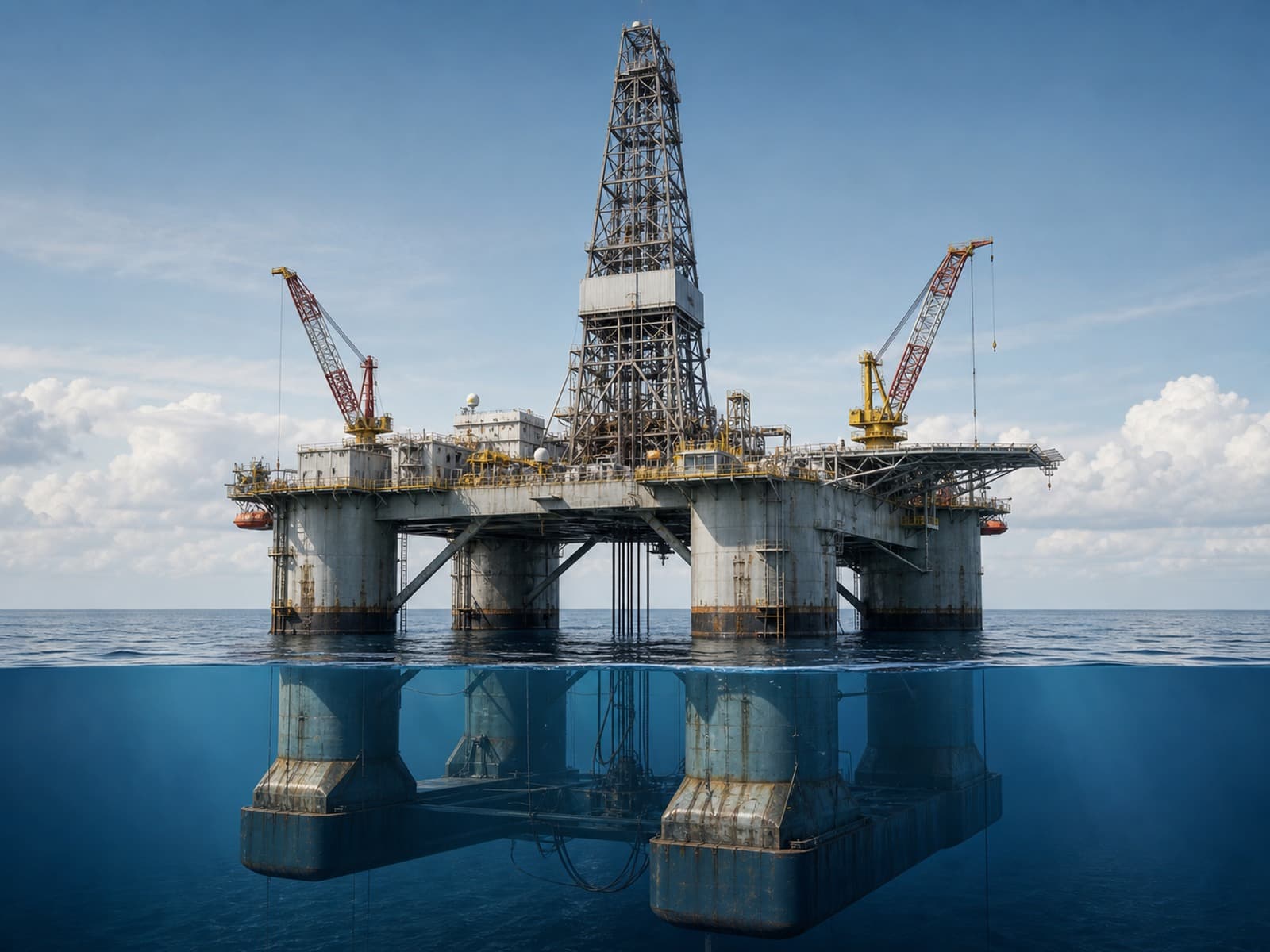 What is a semi-submersible?