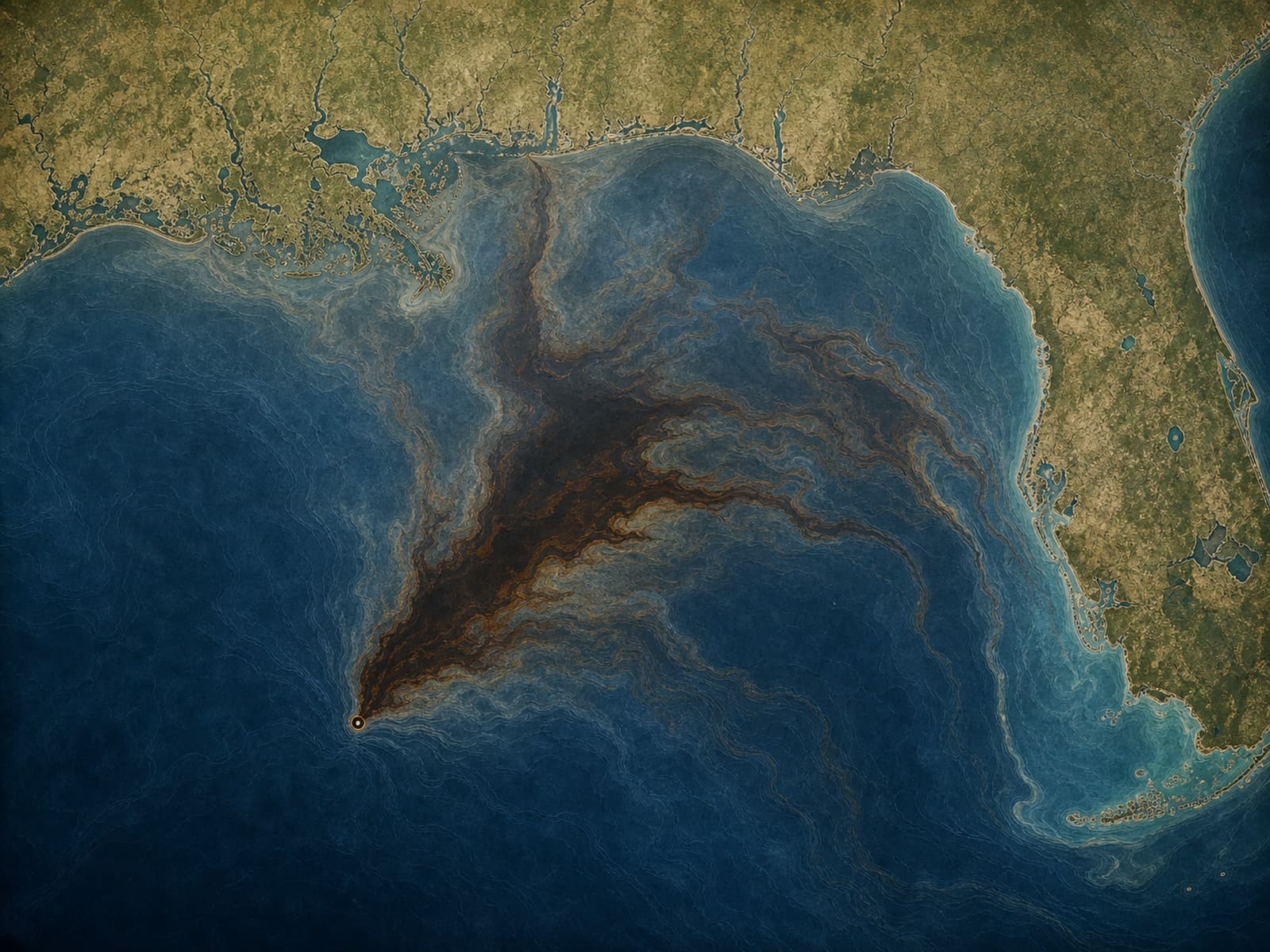The scale of the spill