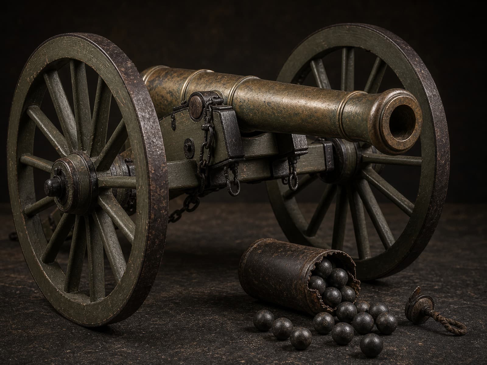 Napoleon Cannon & Canister Shot