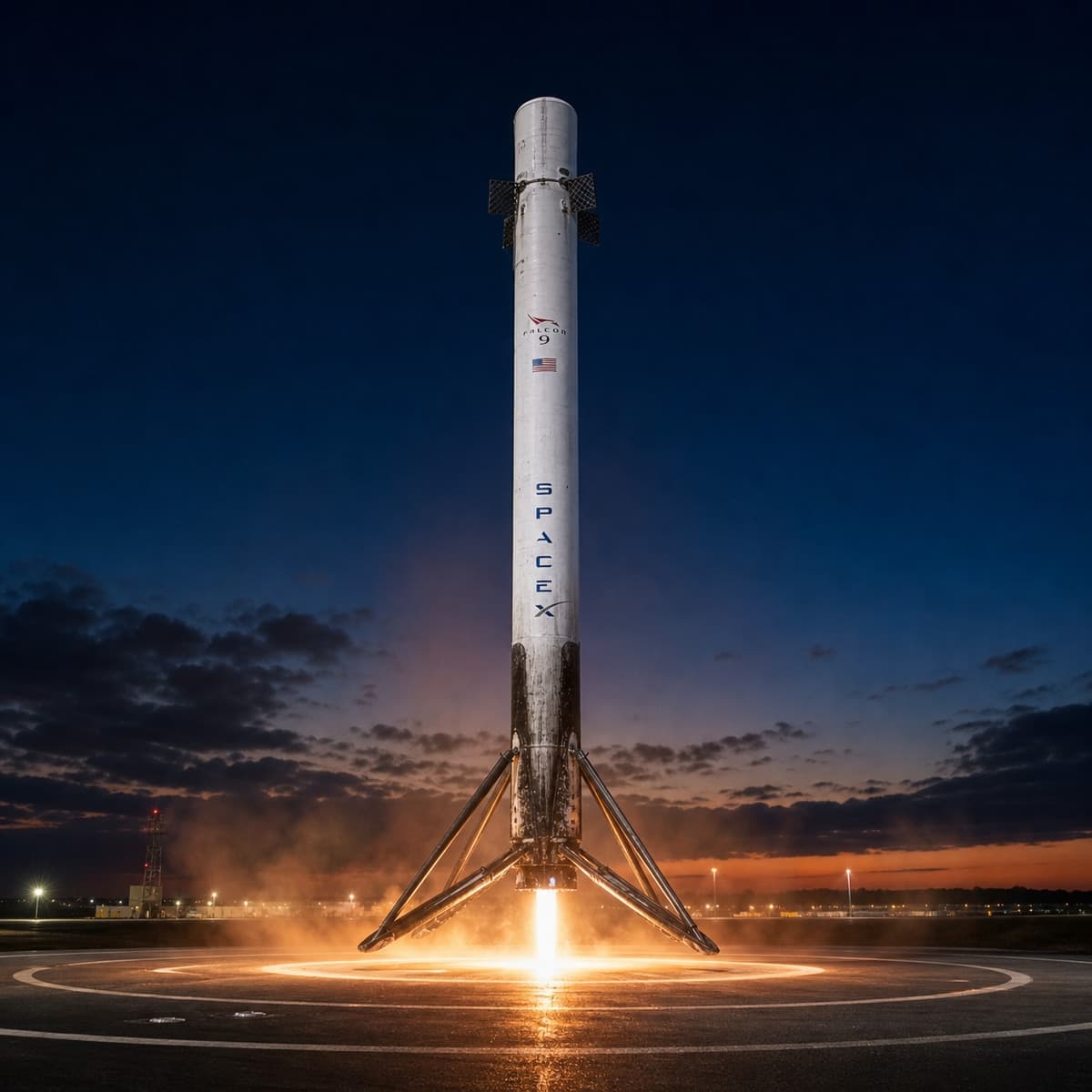 Reusable Orbital Booster Landing (invention, 2015)