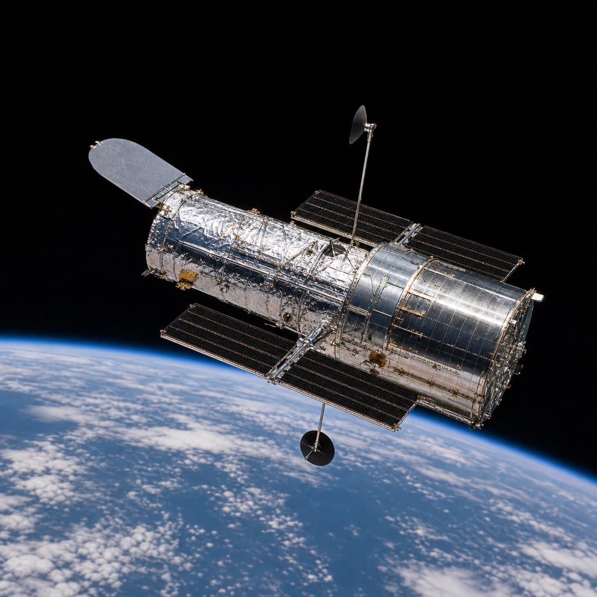 Hubble Space Telescope (milestone, 1990)