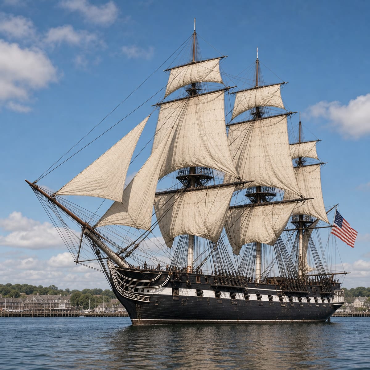 USS Constitution (military milestone, 1797)