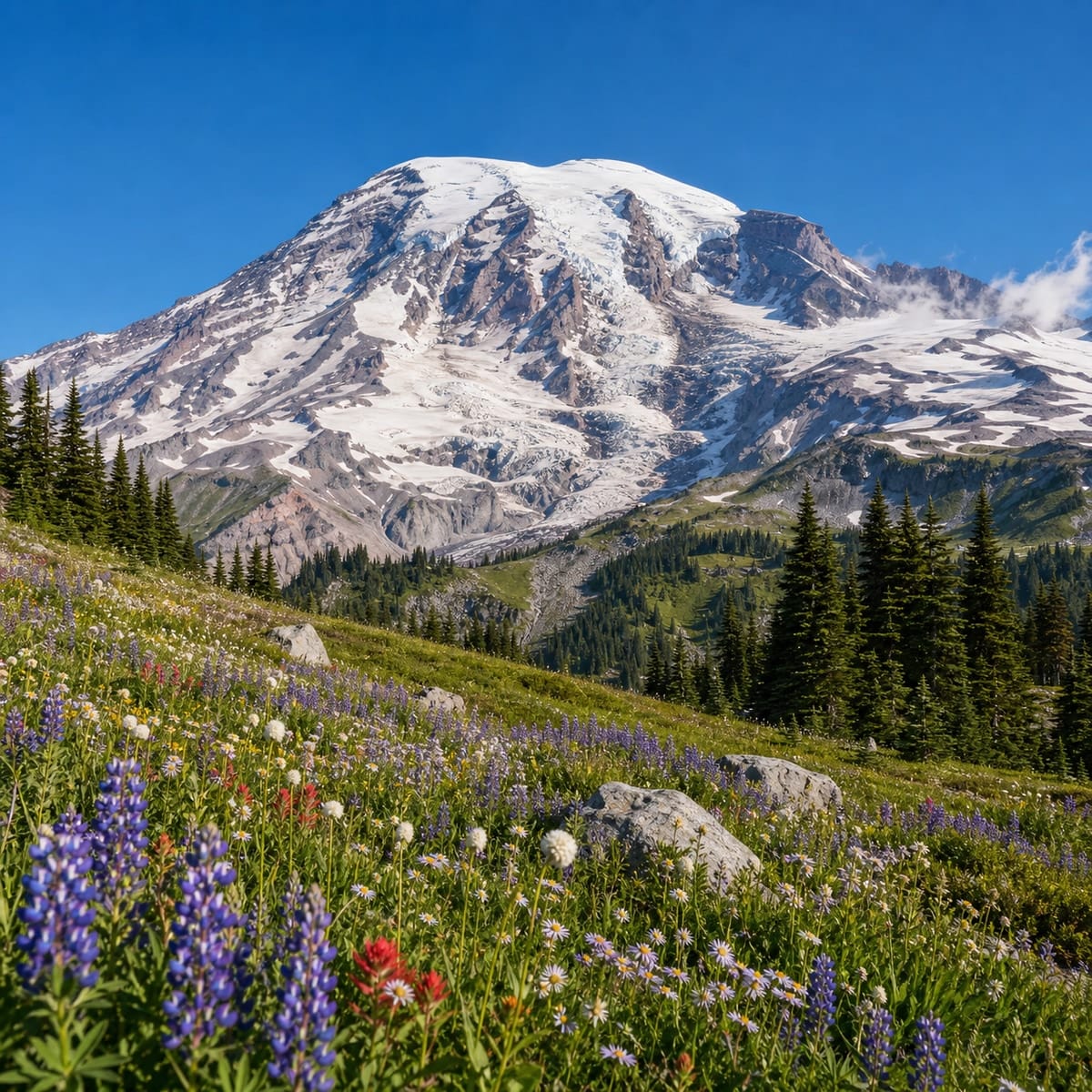 Mount Rainier National Park (park, 1899)