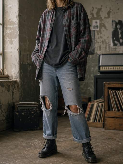 Grunge Flannel
