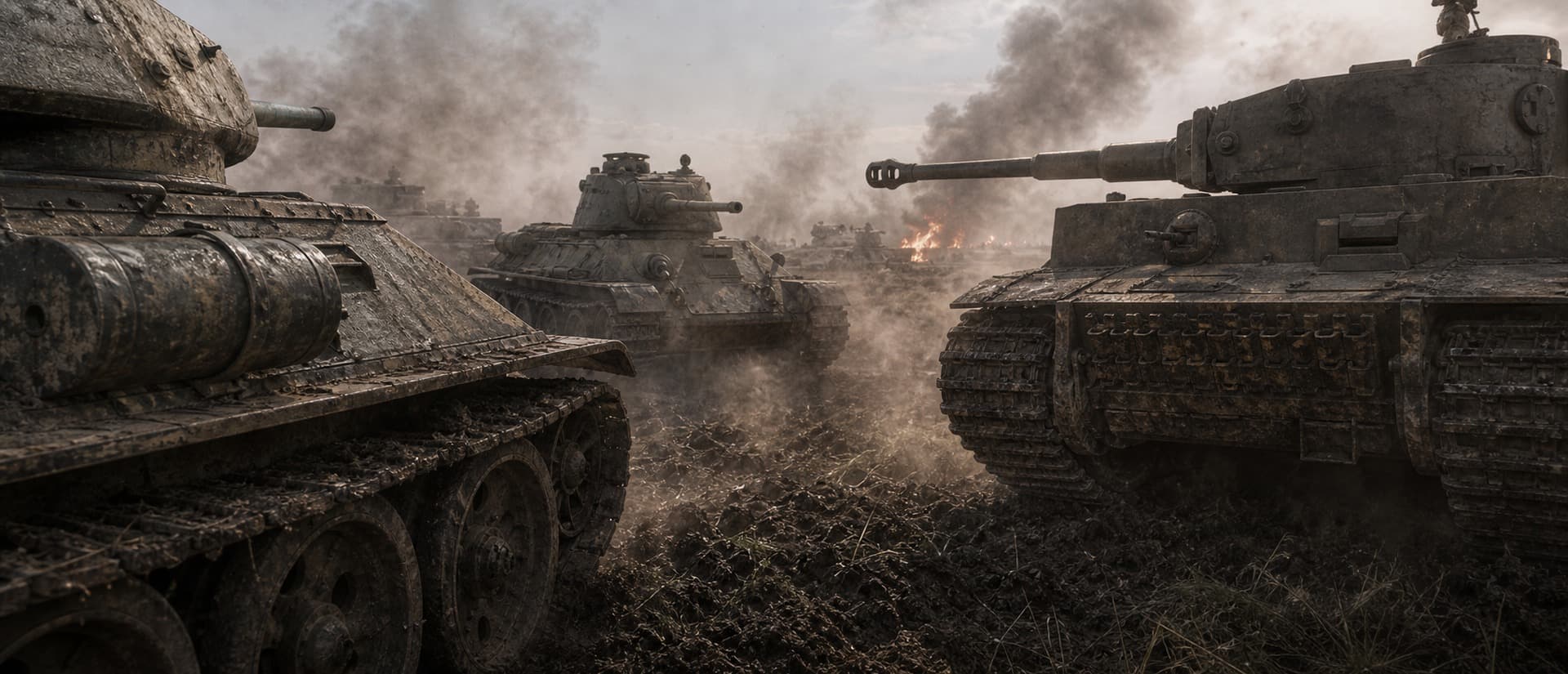 The Battle of Prokhorovka, 12 July 1943, was a massive armored clash. Modern scholarship finds Soviet 5th Guards Tank Army losses there were far heavier than the German SS corps's — the old story of a clean Soviet tactical victory is contested.
