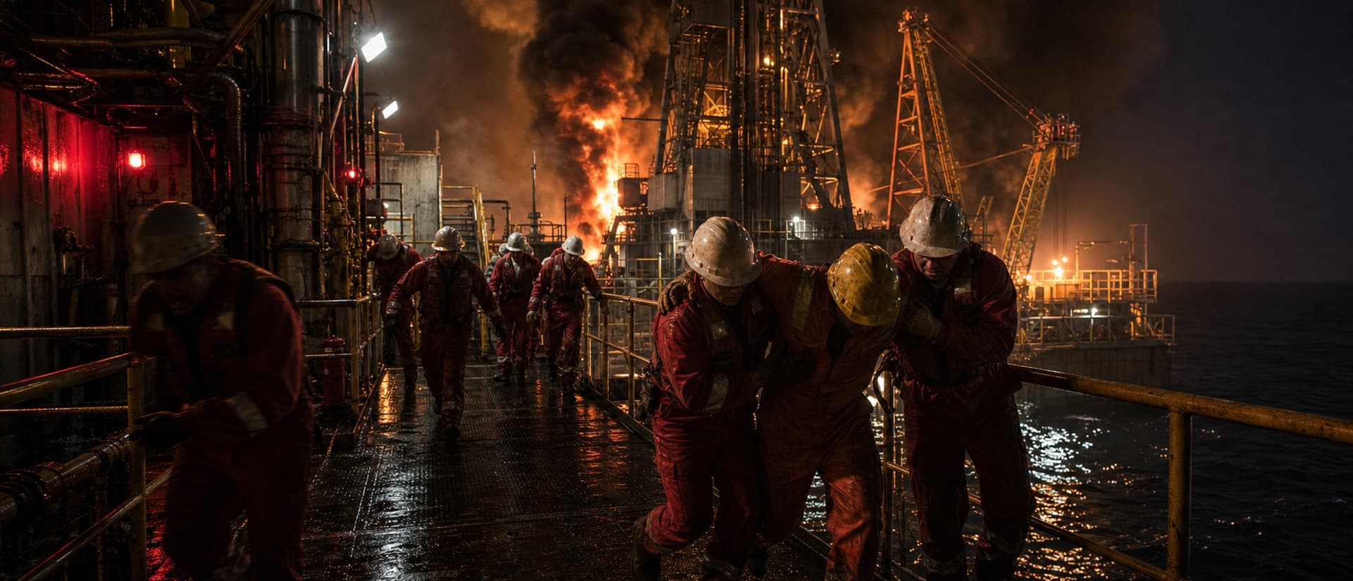 11 workers killed; 17 injured; 126 people were aboard the Deepwater Horizon that night.