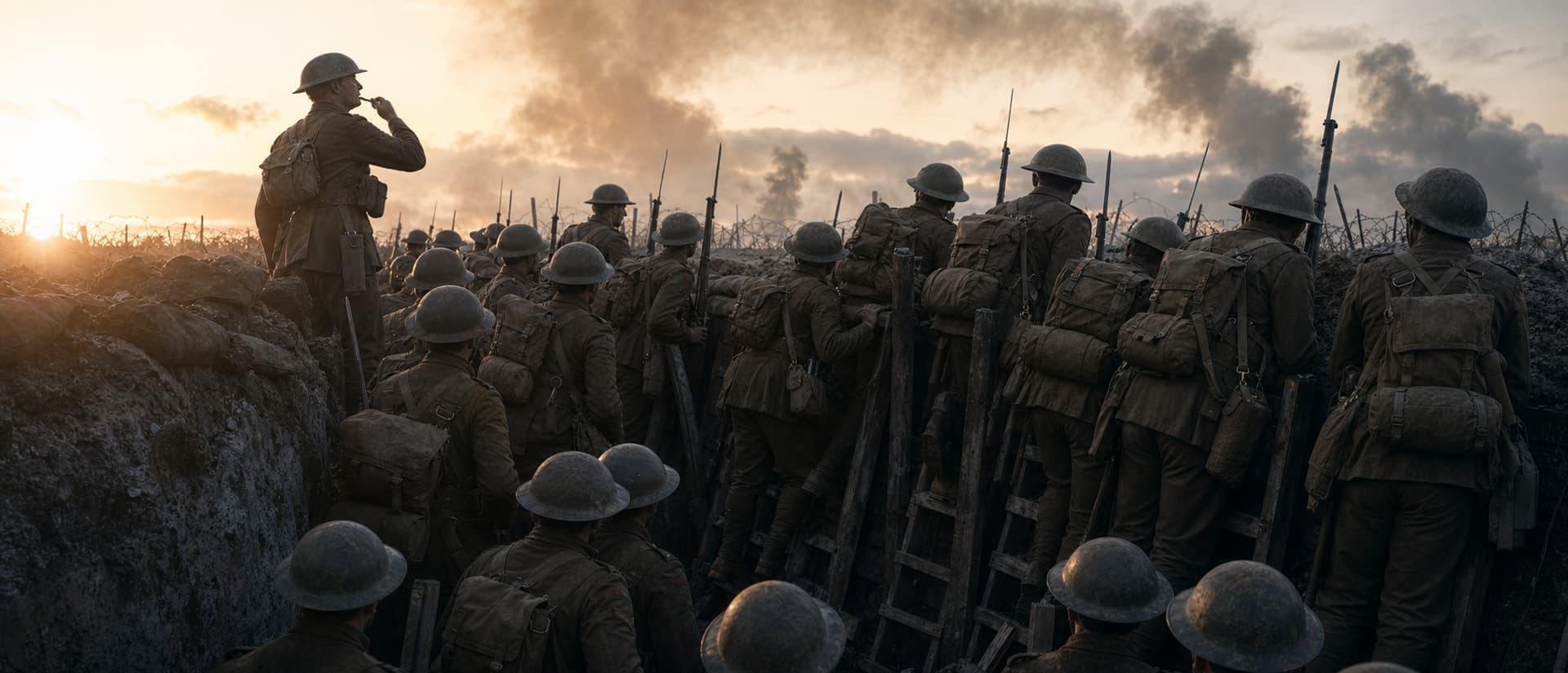 The plan: advance in straight lines at a walk — it assumed the enemy was already dead.