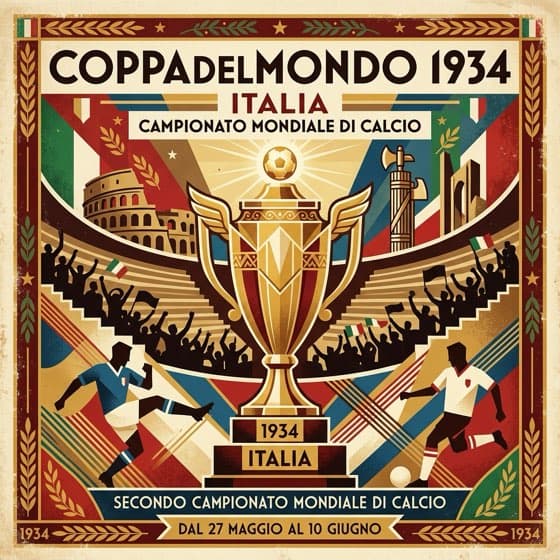 1934 World Cup poster
