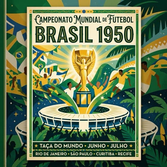 1950 World Cup poster
