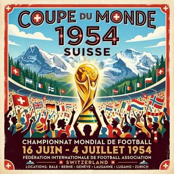 1954 World Cup poster