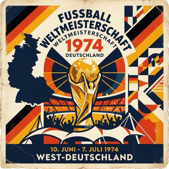 1974 World Cup poster