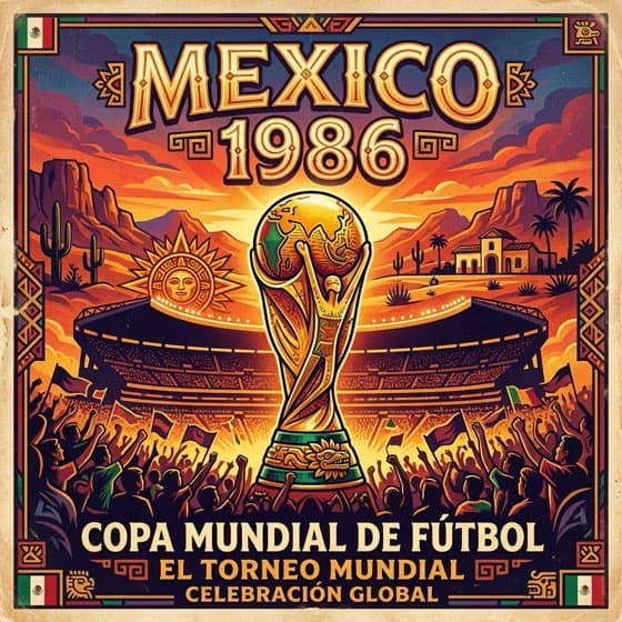 1986 World Cup poster