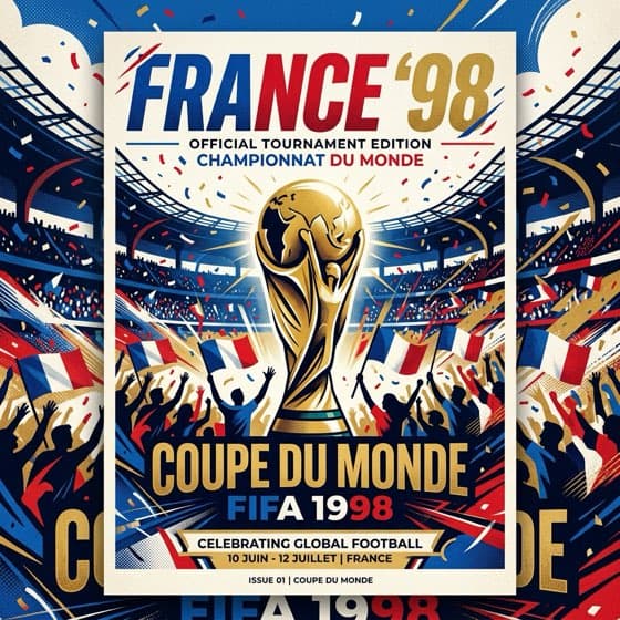 1998 World Cup poster