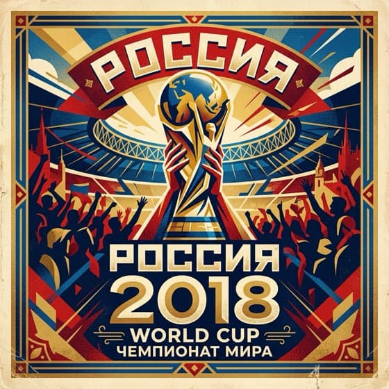 2018 World Cup poster